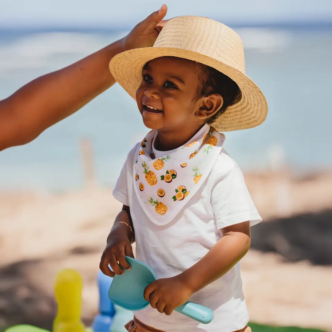 Motif L’ananas et fruit de la passion