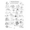 Abécédaire Enfants Affiche À Colorier