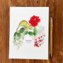 Affiche Le Cameleon et les Fleurs