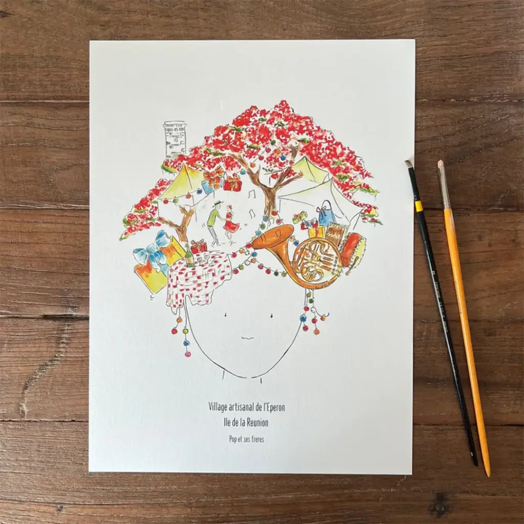 Affiche Le Village de L'Eperon