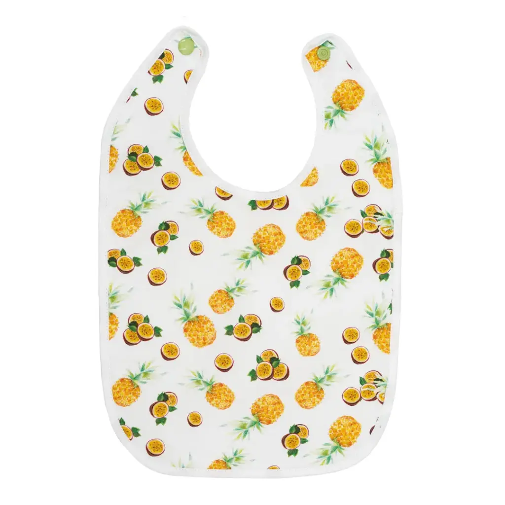 Bavoir - L' Ananas et Le Fruit de La Passion