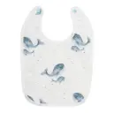 Bavoir - Les Baleines Bleues