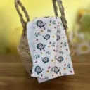 Bavoir École Maternelle - La Baleine et les Fleurs