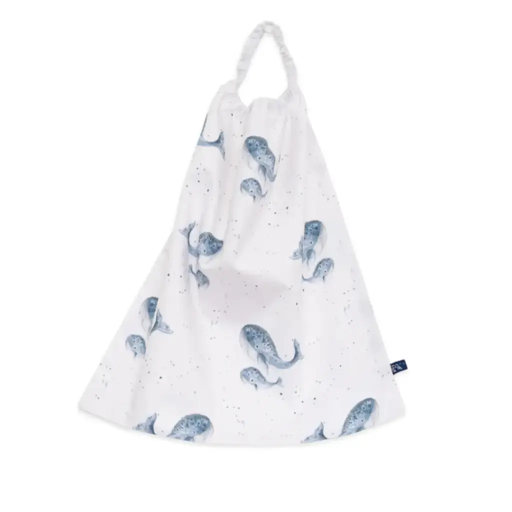 Bavoir École Maternelle - Les Baleines Bleues