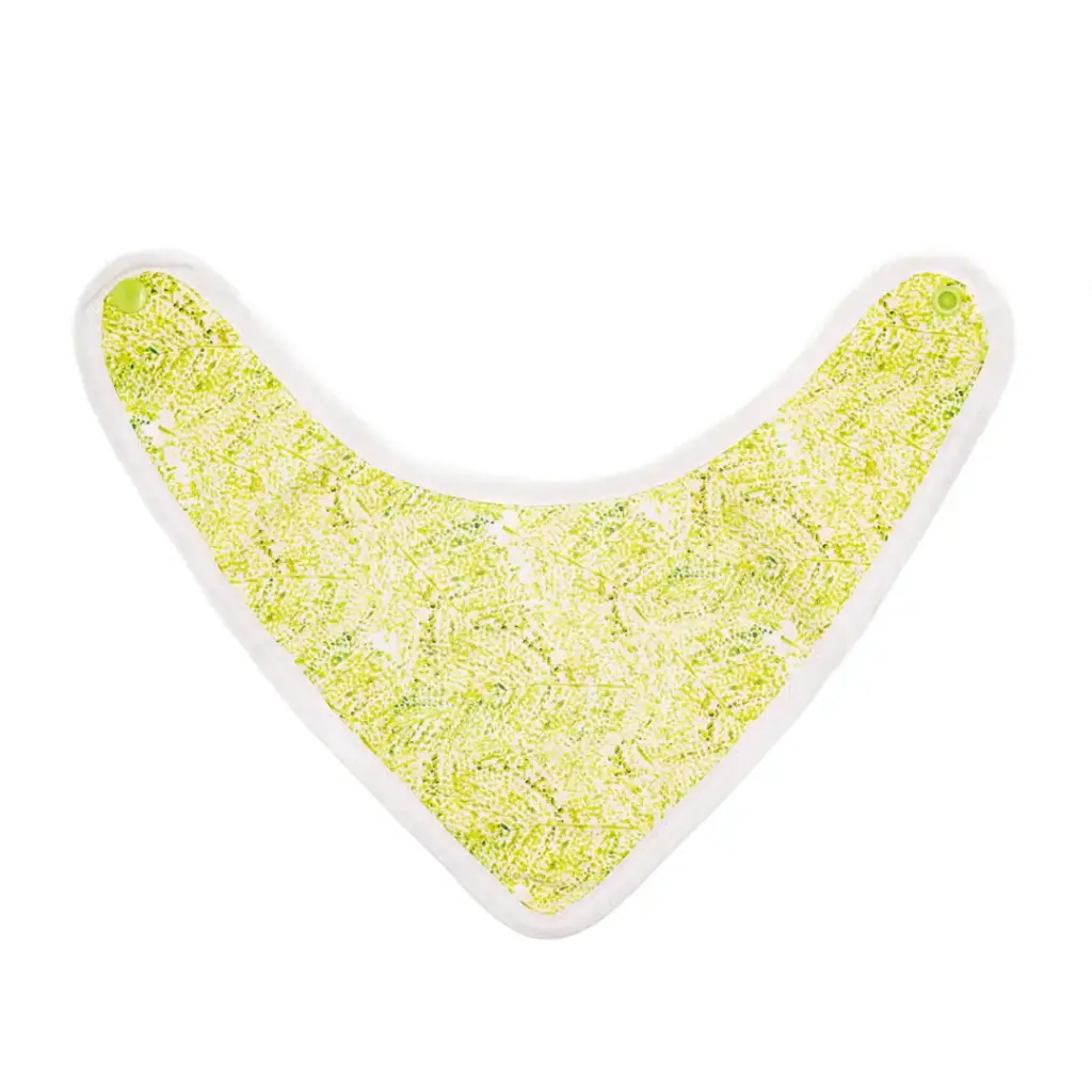 Bavoir-Bandana - Les Feuilles Vertes