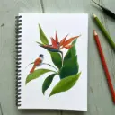 Carnet de Notes - L'Oiseau de Paradis