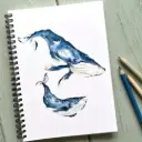 Carnet de Notes - Les Baleines Océan