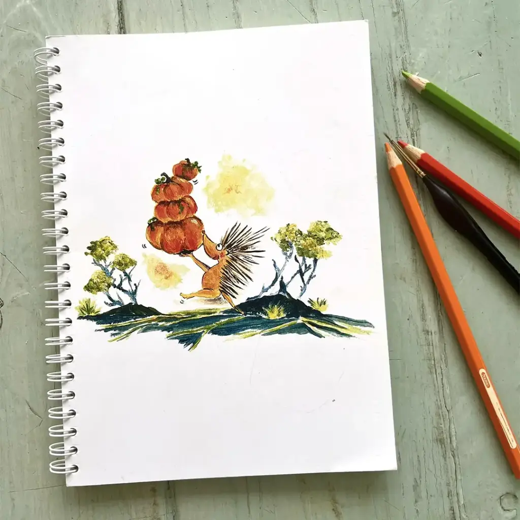 [4746] Carnet de Notes Le Tangue et les Citrouilles