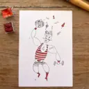 Carte Postale - Monsieur Muscles