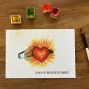 Carte Postale Grand Raid - Le Coeur de ta Diagonale