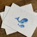 Carte Postale Réunion - Les Baleines Bleues