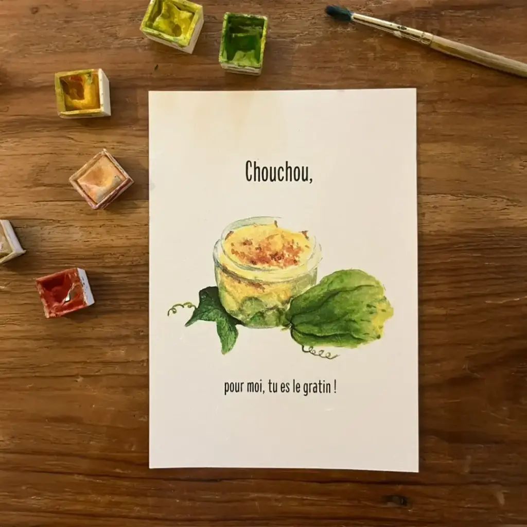 Carte Postale Toi Mon Amour - Le Gratin