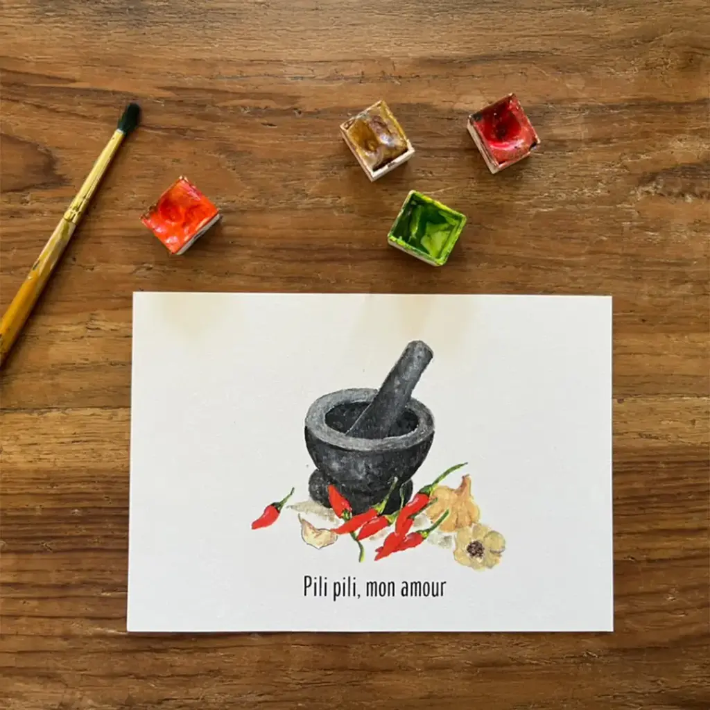 Carte Postale Toi Mon Amour - Pili Pili Mon Amour