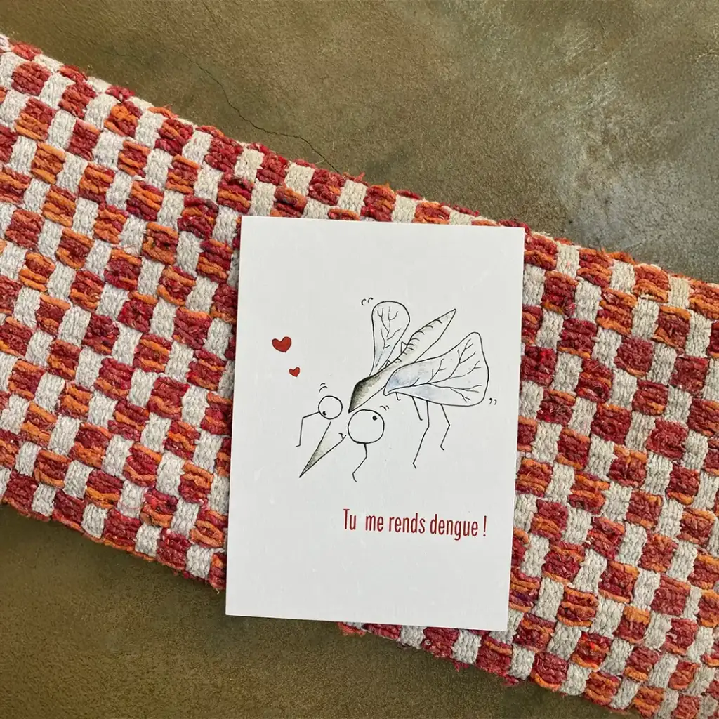 Carte Postale Toi Mon Amour - Tu Me Rends Dengue