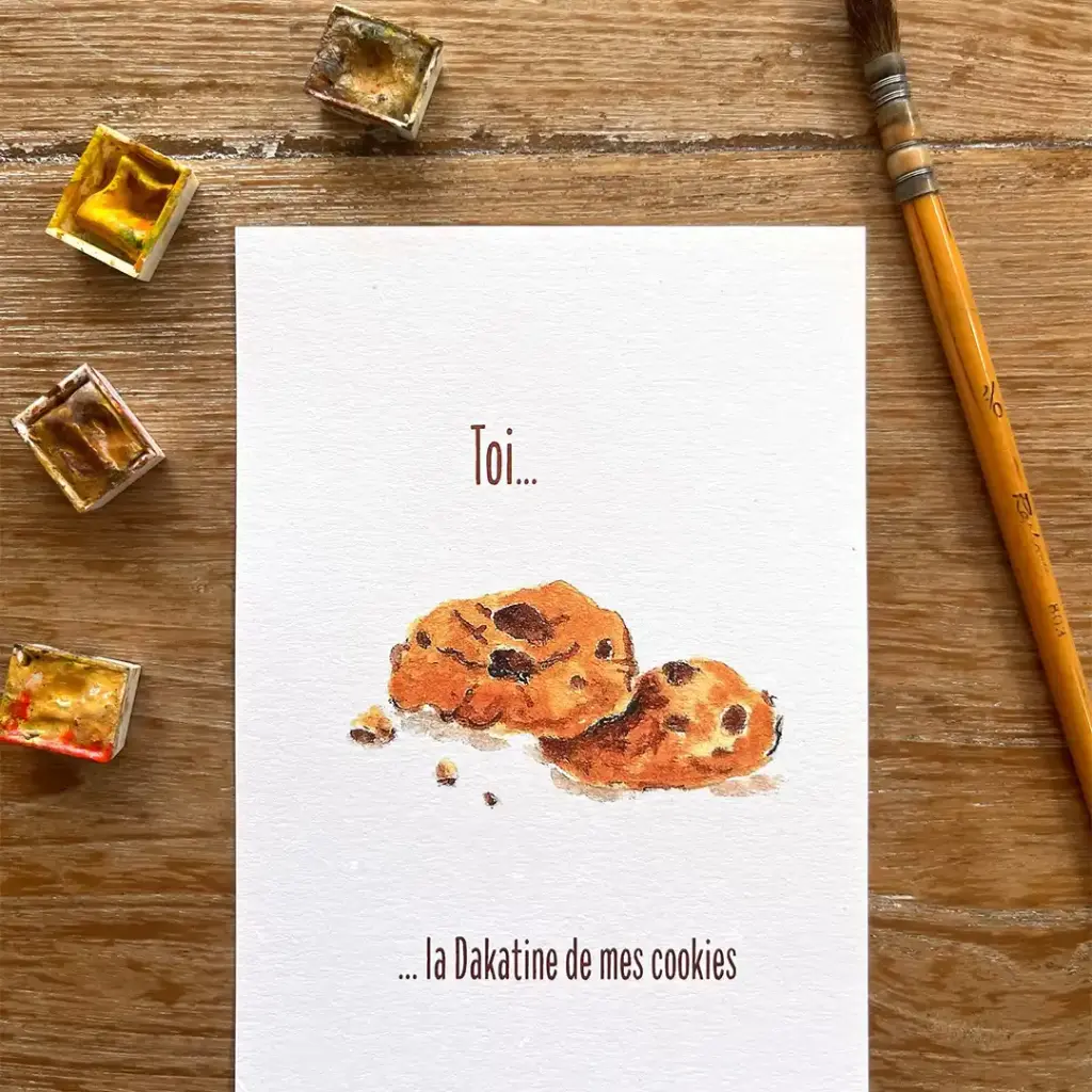 [6184] Carte Postale Toi Mon Amour La Dakatine