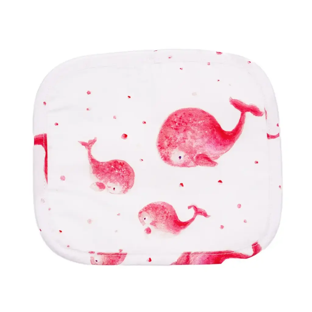 Débarbouillette - Les Baleines Roses