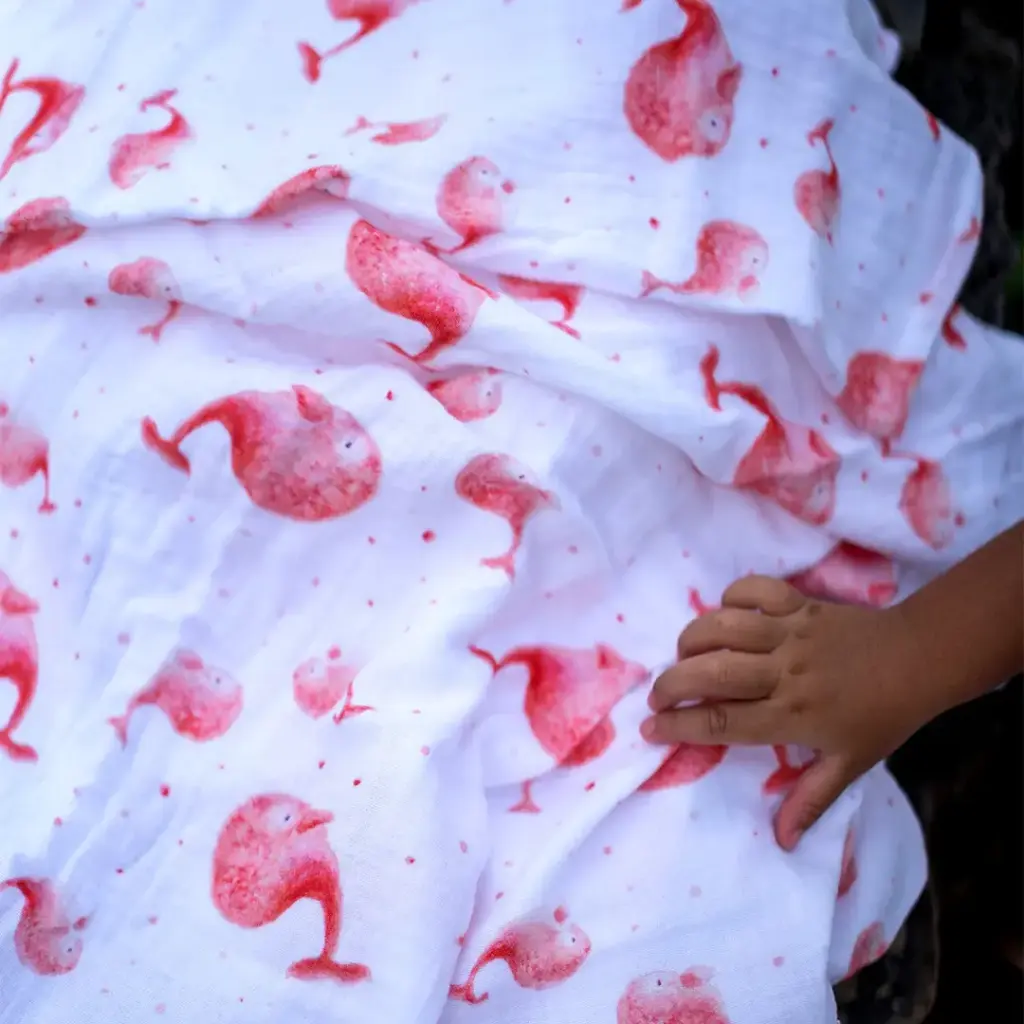 Grand Lange Lisse - Les Baleines Roses