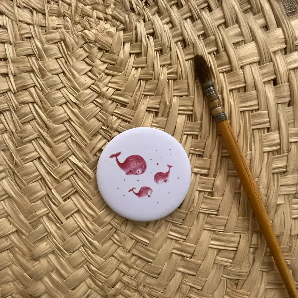 Magnet - Les Baleines Roses