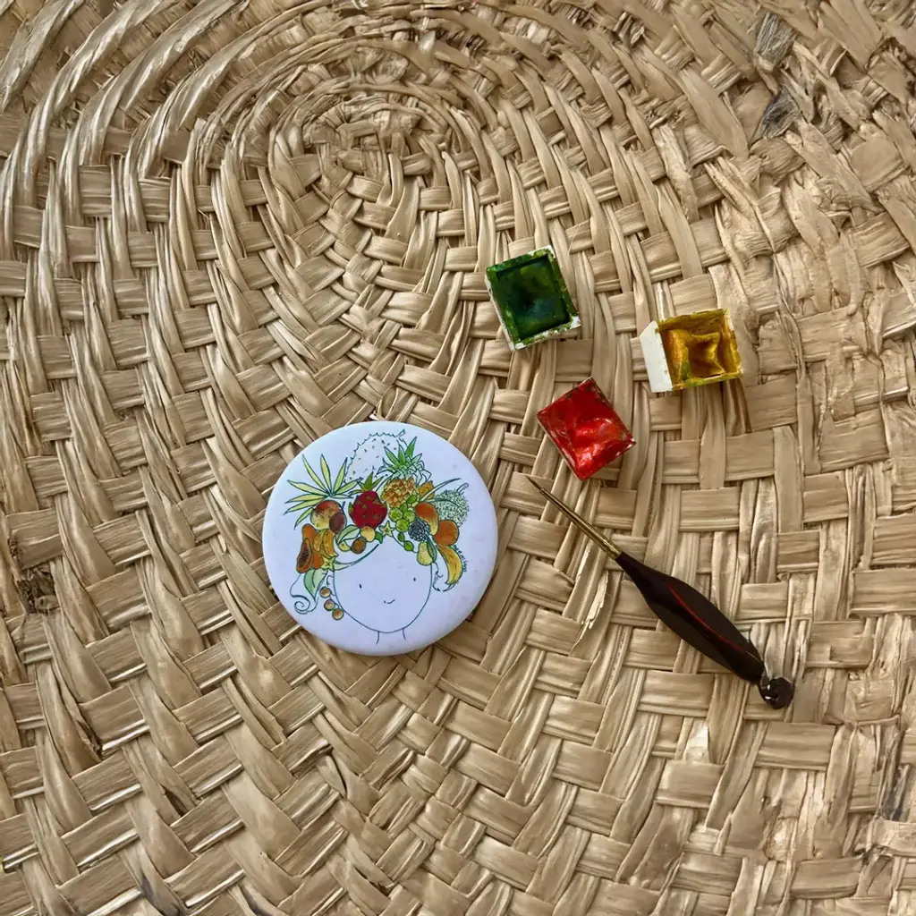 Magnet Chevelure de Fruits