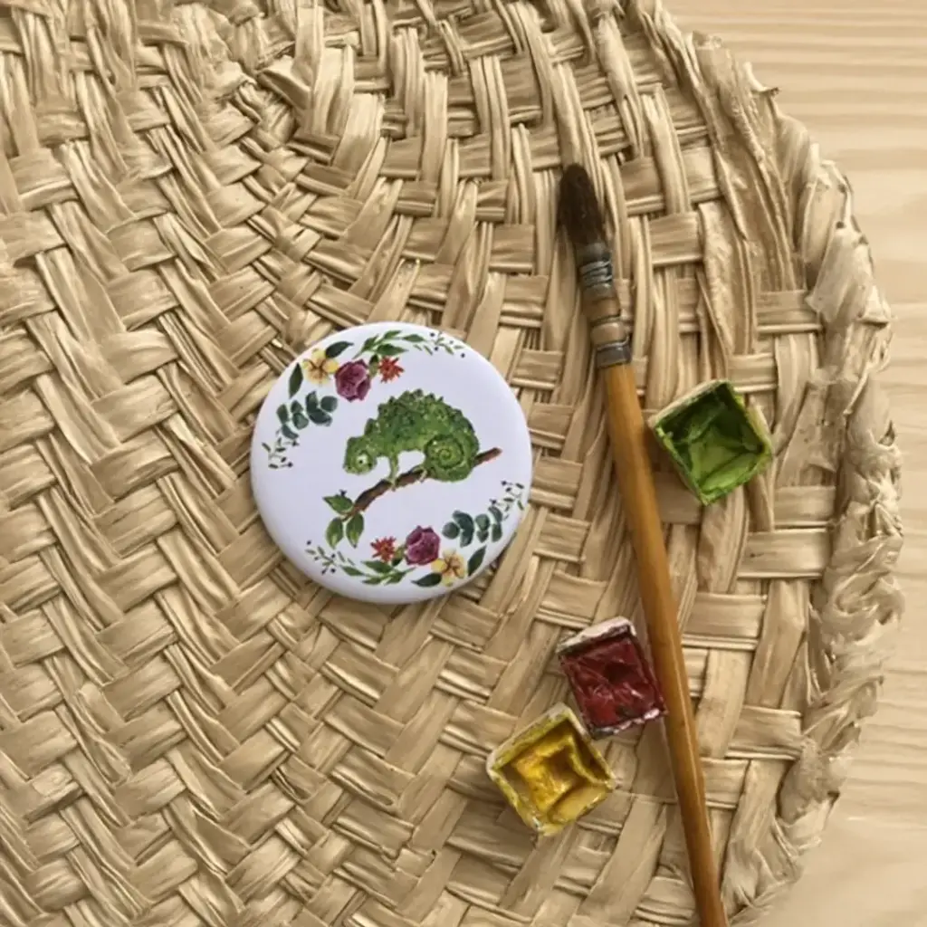 Magnet L'Endormi et les Fleurs