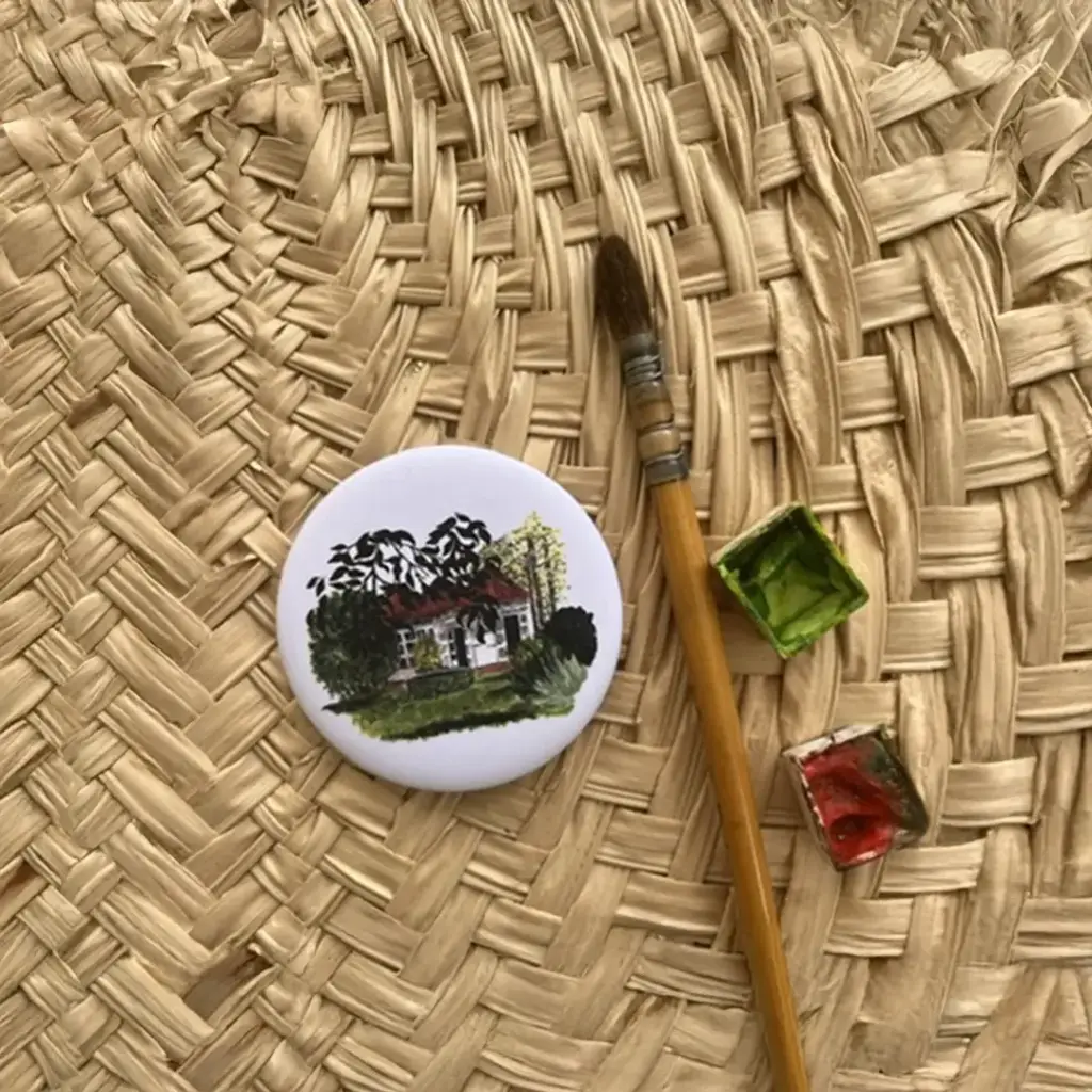 Magnet La Case Créole d'Édith