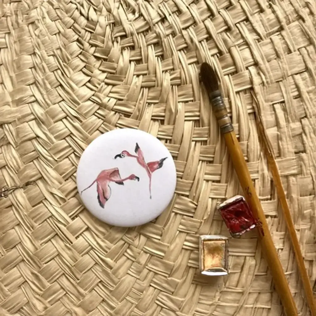 Magnet les Flamants Volants