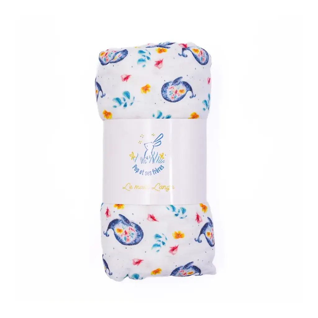 [6412] Maxi Lange - La Baleine et les Fleurs