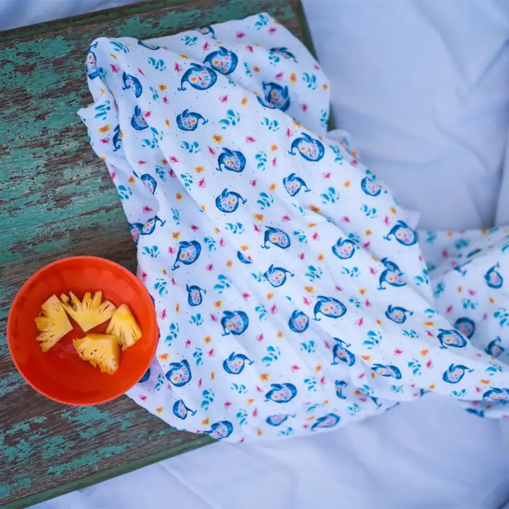 Petit Lange La Baleine et les Fleurs