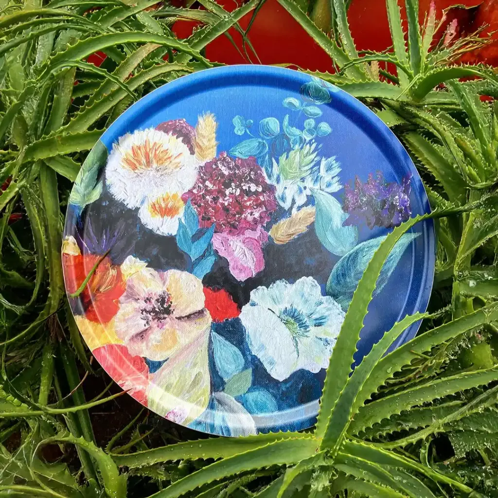 Plateau - Les Fleurs Sur Fond