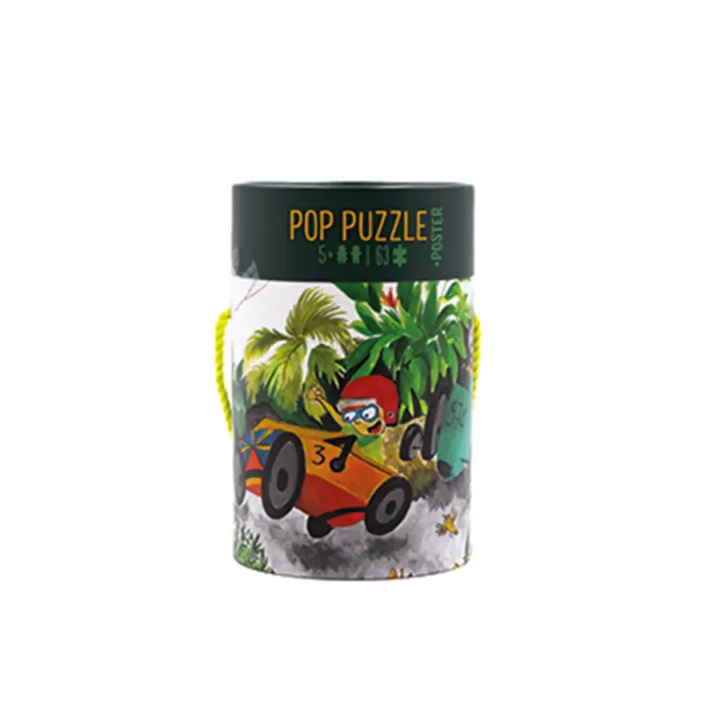 [1523] Puzzle La Course 63 Pièces