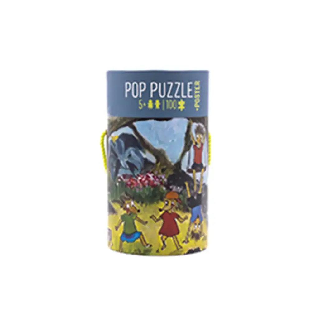 [1479] Puzzle Le Pique Nique en Forêt Primaire 100 Pièces