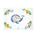 Set de Table - La Baleine et les Fleurs