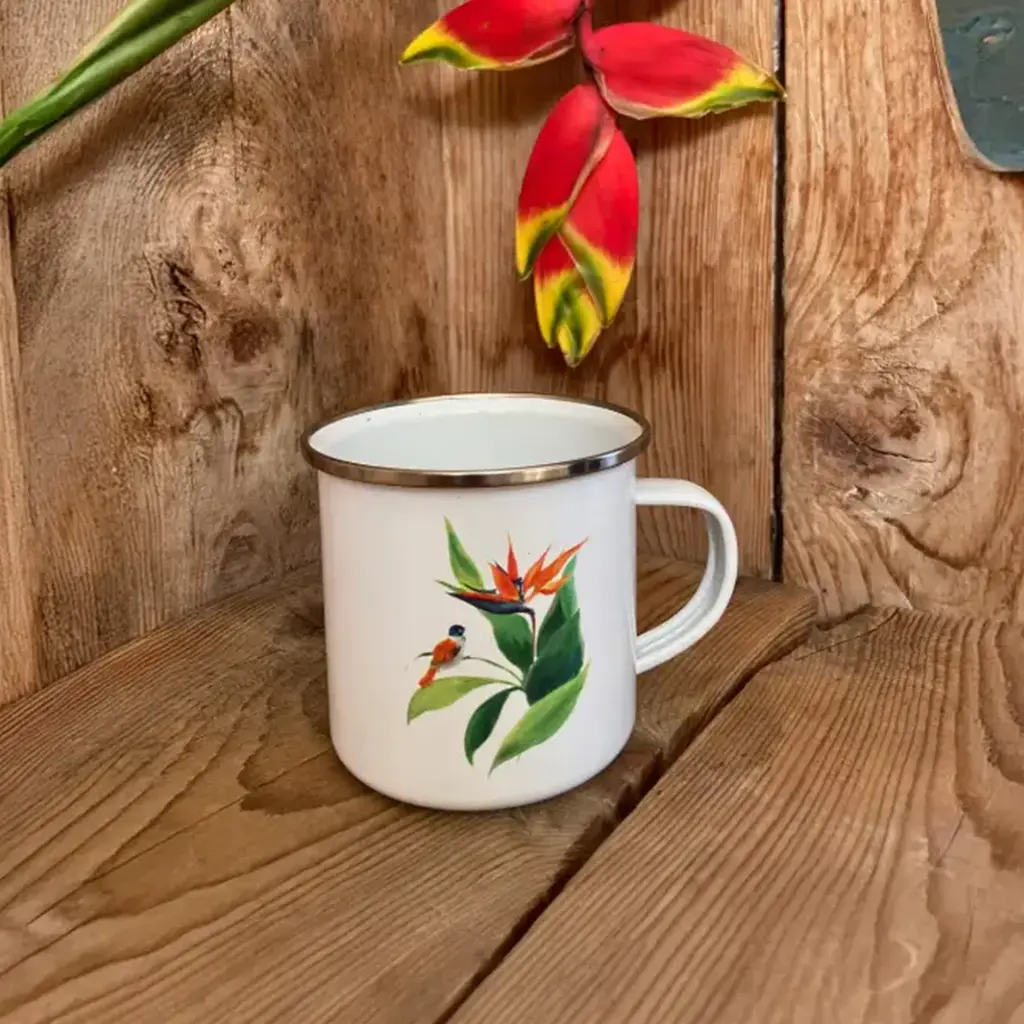 Tasse Email - L'Oiseau de Paradis