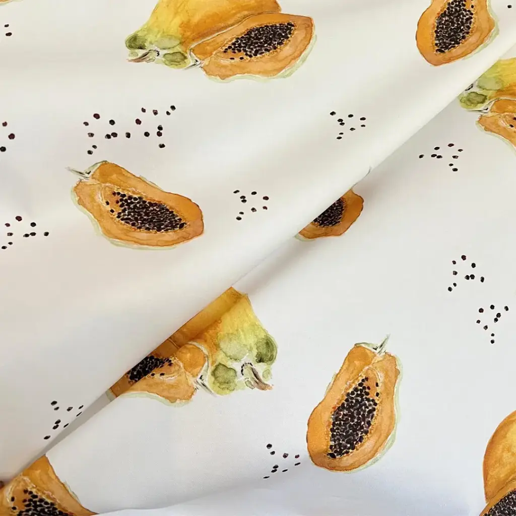 Tissu Coton Oeko Tex - Les Grandes Papayes