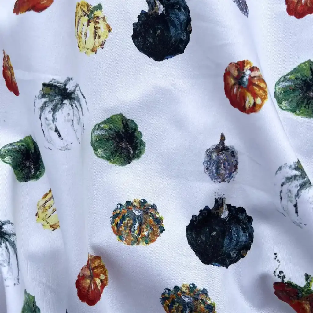 [0625] Tissu Coton Oeko Tex - Les Potirons