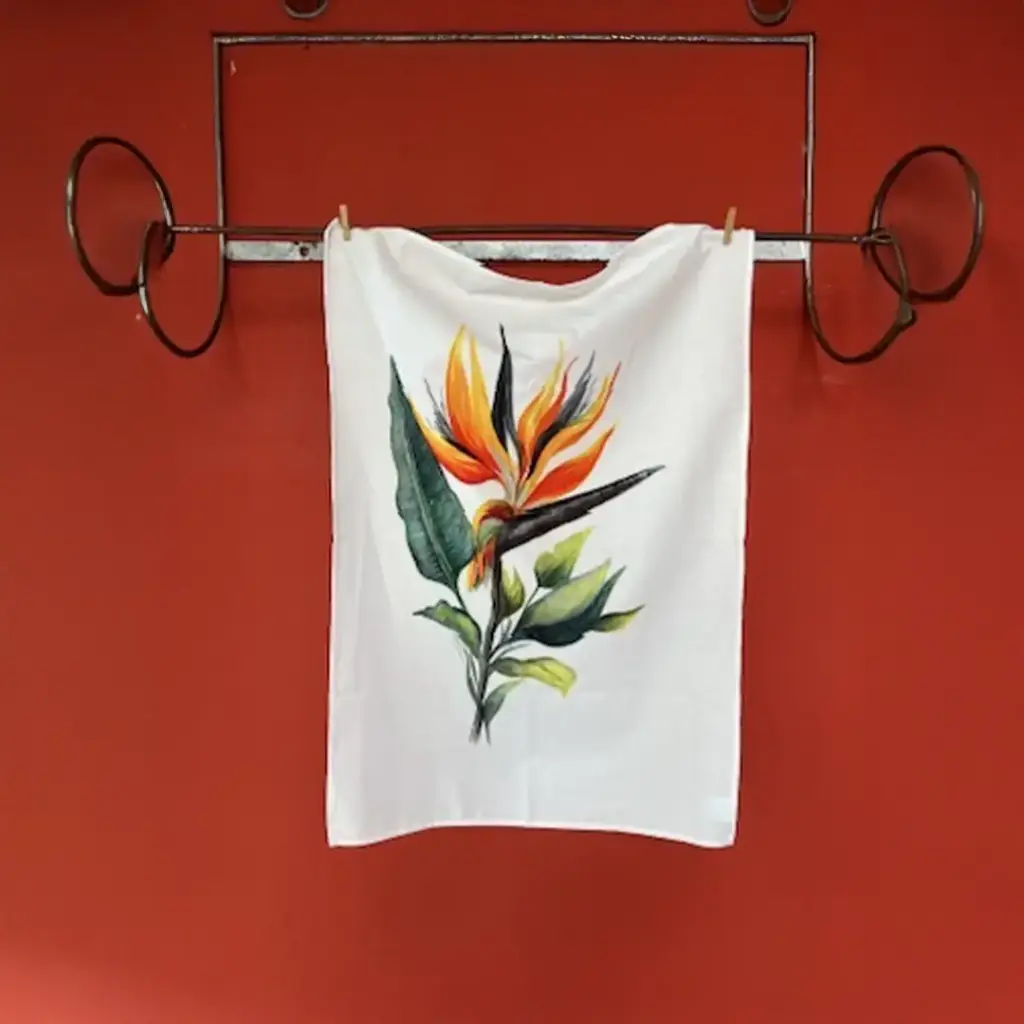 Torchon La Fleur de Paradis