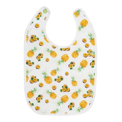 [5385] Bavoir - L' Ananas et Le Fruit de La Passion