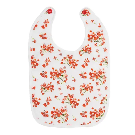 [5347] Bavoir - Les Flamboyants