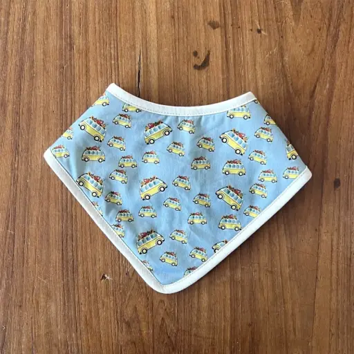 [4944] Bavoir-Bandana - Le Van Jaune