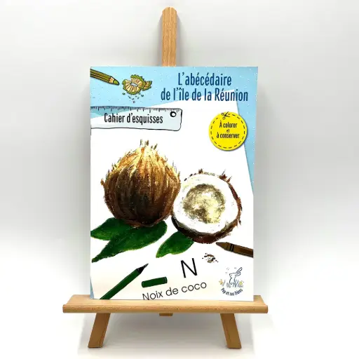 [6351] Cahier d'Esquisses - Abécédaire de La Réunion