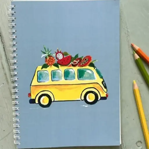 [4739] Carnet de Notes - Le Van Jaune