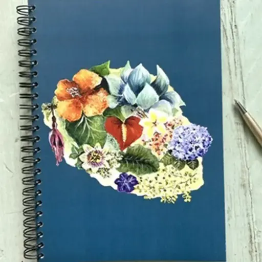 [4845] Carnet de Notes L'Île Aux Fleurs