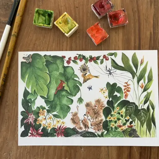 [4579] Carte Postale - La Cueillette Des Goyaviers