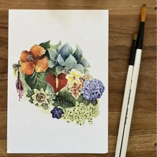 [4531] Carte Postale - L'Ile Aux Fleurs