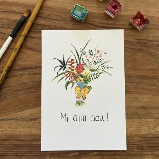 [0106] Carte Postale Reunion - Mi Aim Aou