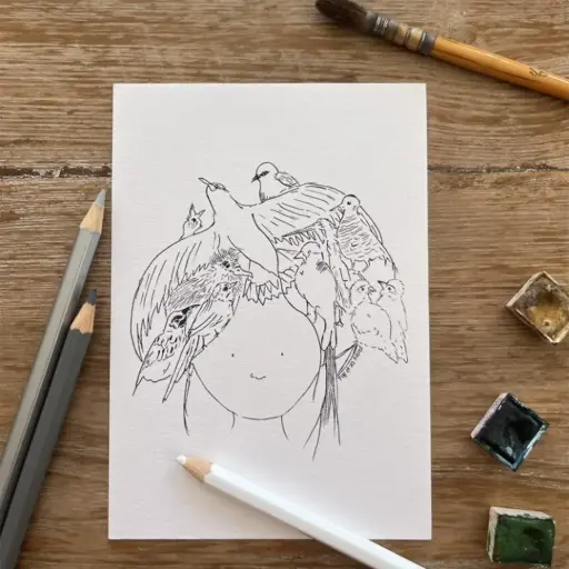 [3565] Carte Postale Réunion - Chevelure d'Oiseaux