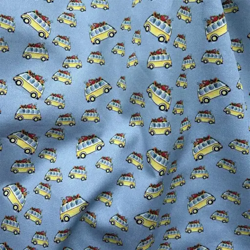 [2674] Drap École Maternelle - Le Van Jaune