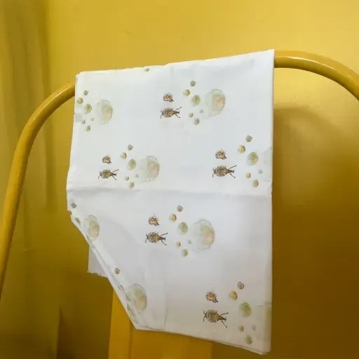 [2698] Drap École Maternelle - Les Tangues et les Bulles