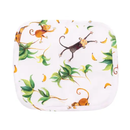 [2827] Débarbouillette - Les Petits Singes et les Bananes