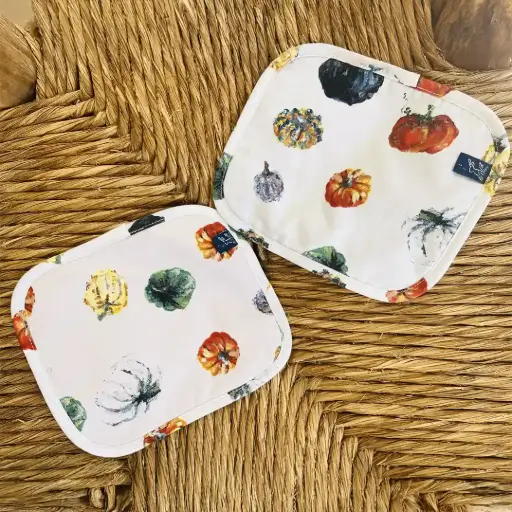 [2841] Débarbouillette - Les Potirons Rouille